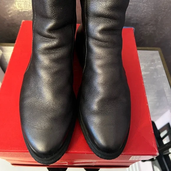 Arche Joel’s Metallic Leather Ankle Boots - Picture 6 of 15